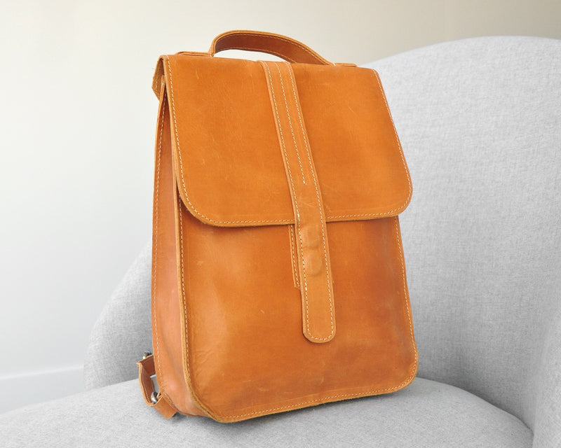 Mini Backpack - Tan