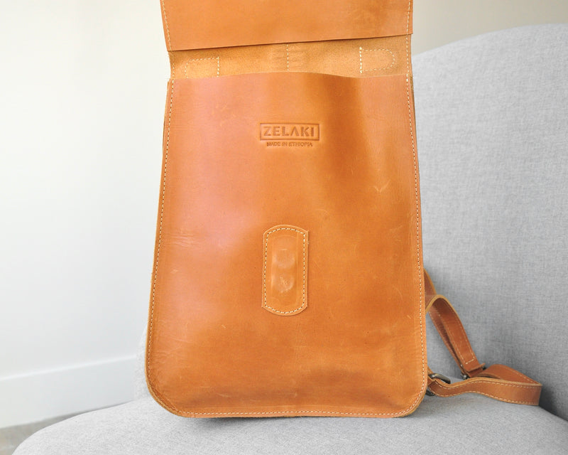 Mini Backpack - Tan