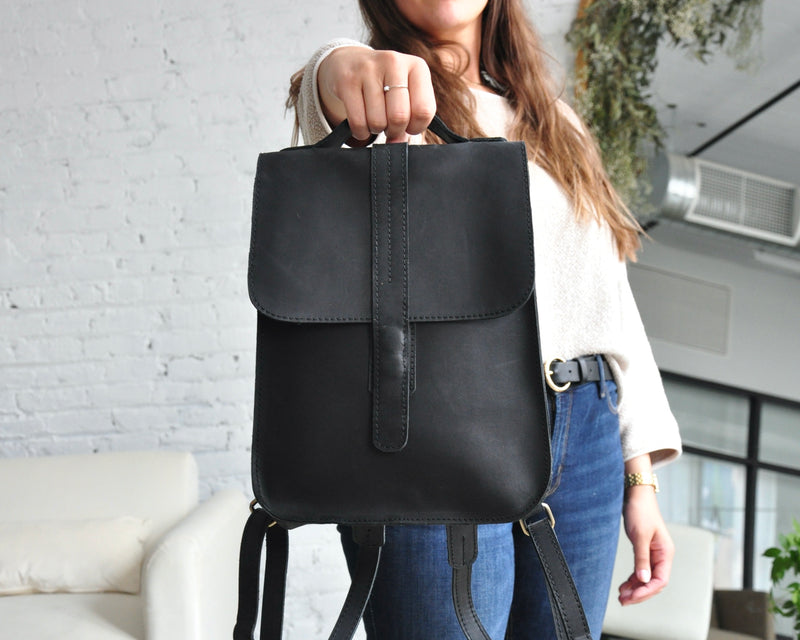 Mini Backpack - Black