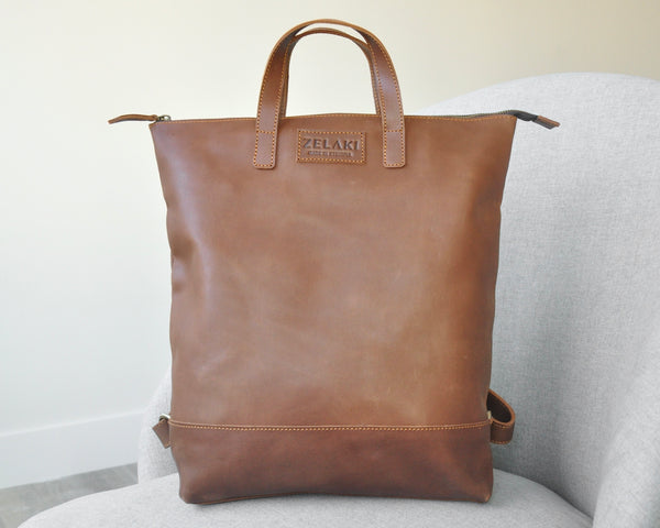 Zena Backpack - Brown