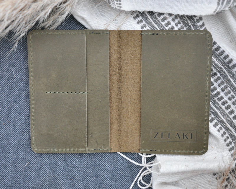 Passport Cover - Olive