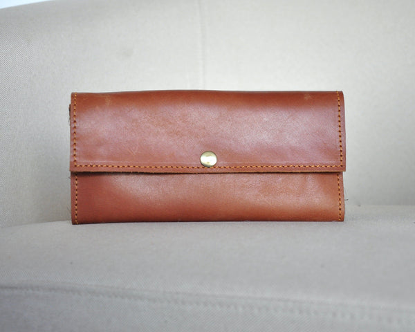 Women's Wallet - Rust