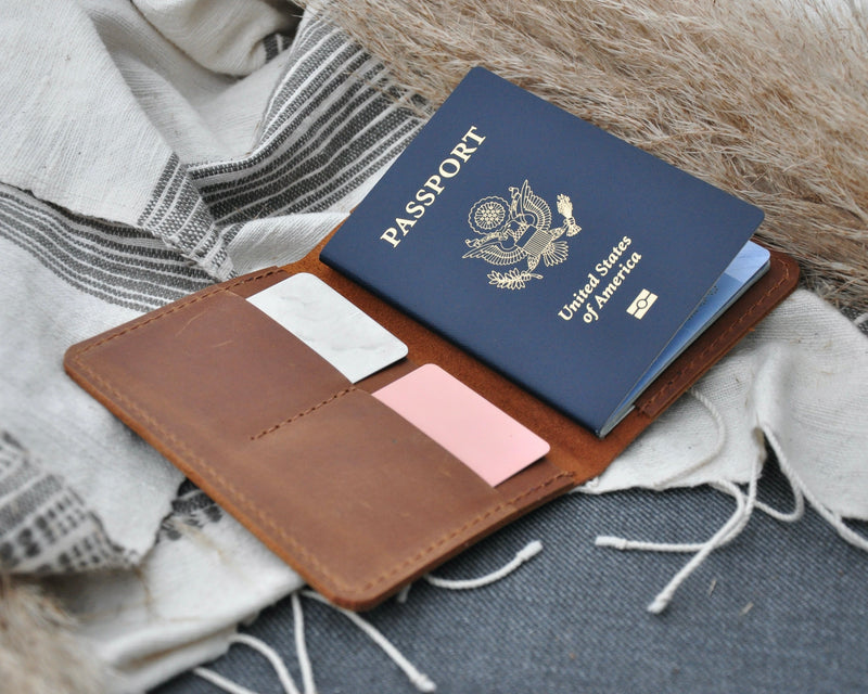 Passport Cover - Brown