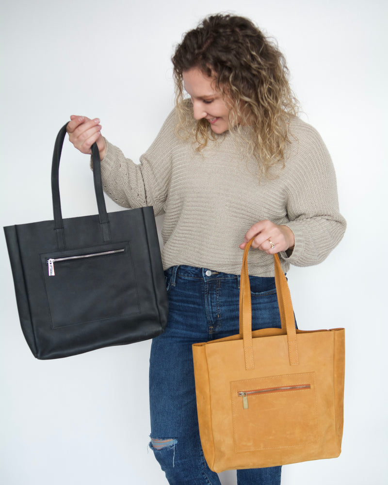 Unlined Tote - Honey